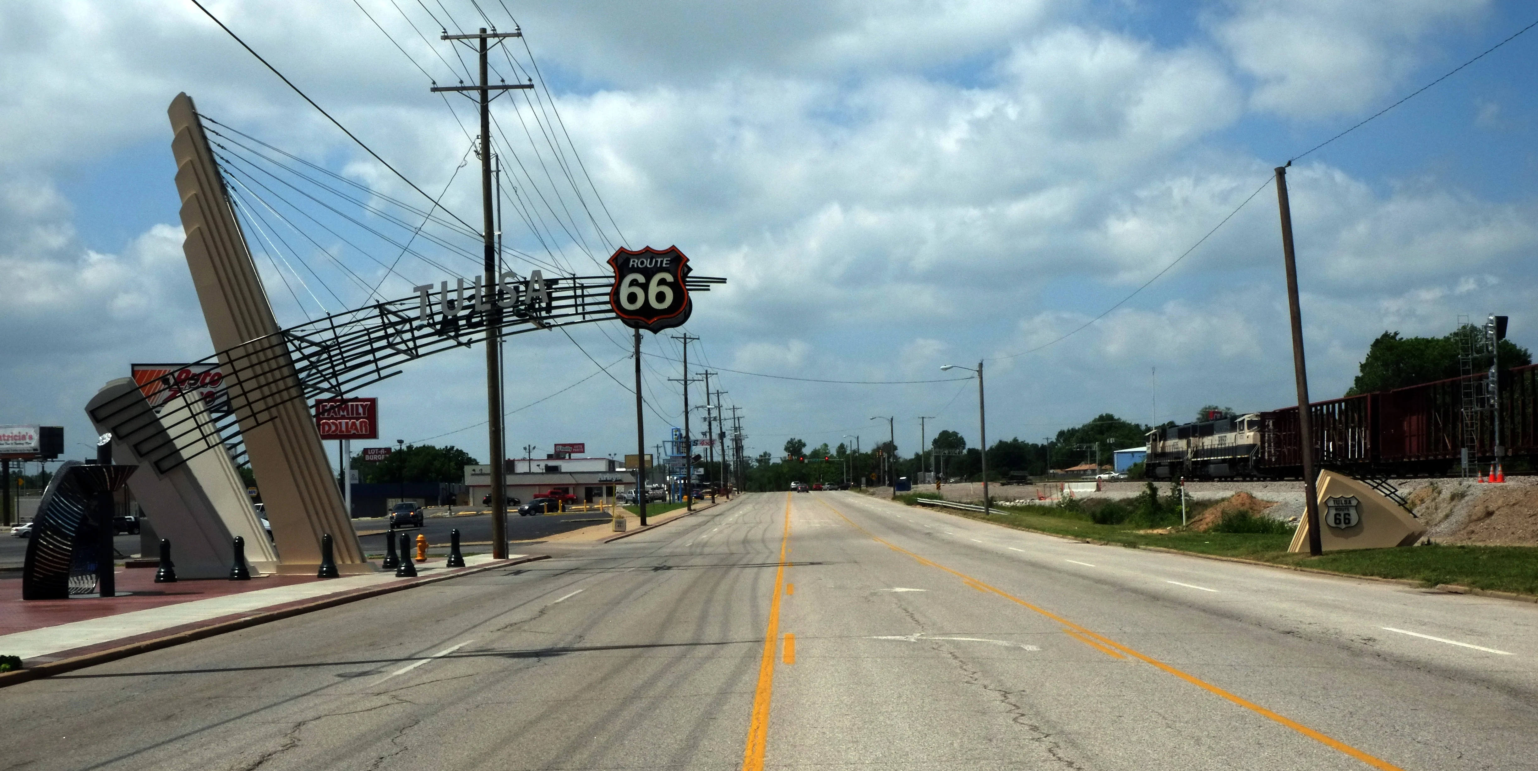 Tulsa County suburban neighborhood